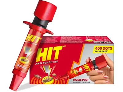 Hit Anti Roach Gel - Cockroach Killer (20G) | Kitchen Safe | Odourless | Fast And Convenient, P