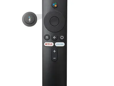 SUPREME E-COMMERCE Replacement Voice Remote Control Compatible with Mi Smart LED TV with Bluetooth Works with Mi TV Stick, Mi Box, Android TV Google Assistant Voice (Please Match w