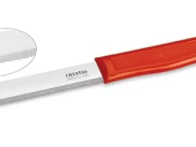 Crystal CL010 Sleek Serrated Edge Knife, Multicolour | Stainless Steel, Surgical Blades