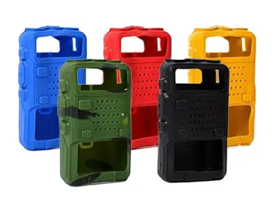 BNF® 5Pieces Soft Case Protective Cover Rubber for BAOFENG-5R-5RA-5RB-5RC-5RE-Electronics-Accessories-Radio Communication Accessories-Cases