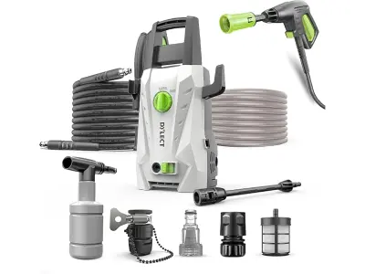 [Upgraded 2026] Dylect® Ultra Flow Plus High Pressure Car Washer, 1900W Motor, 140 Bar Pressure
