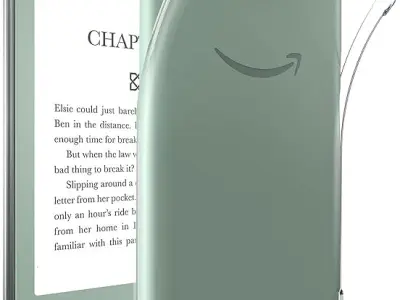 KEEXYICC Clear Case for 6.8" All-New Kindle Paperwhite 11th Generation 2021 and Signature Edition TPU Back Cover, Bumper Corners Slim Protective Case for 11th Gen Kindle Paperwhite