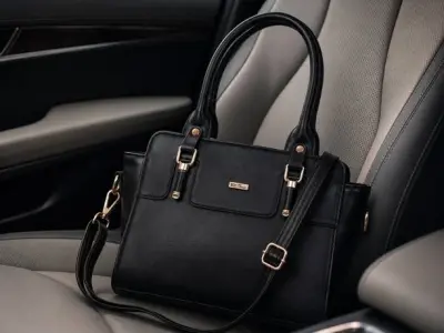 Apex Global Enterprises Black Sling Bag Handbag