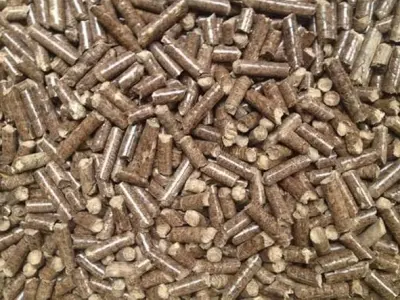 Eco Sudar Wood Pellets, 6mm Biomass BBQ Pellets, Indoor Fireplace Fire Starter (1 KG)