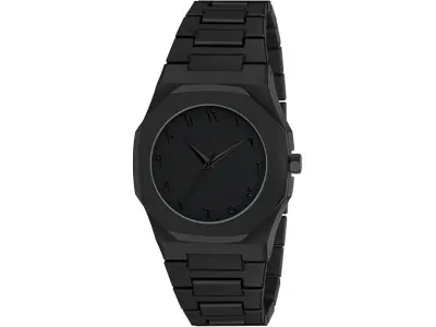 Matrix Arabian | Aura Dial & Polycarbonate Strap Analog Watch for Men & Boys (Black)