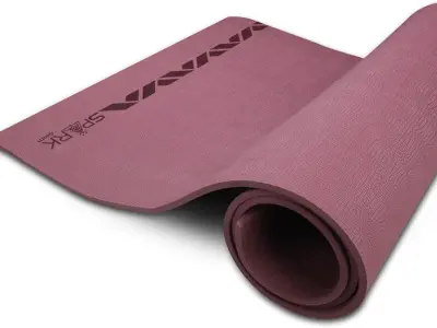 Nivia Spark EVA Yoga Mat for Men & Women, 4 mm with Carry strap, Anti Skid, Exercise Mat for Ho