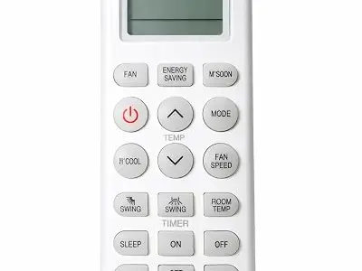 Original Universal Air Conditioner Remote Compatible for LG AC Remote Control for Window with1 1.5 2 Ton Remote Control AC-36I
