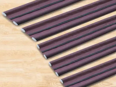 GLUN® 39Inch Door Bottom Gap Filler Strip, Stop Outside Dust, Hot Air, Insects, Water, Use in Wooden, Steel, Fiber, Plastic Doors 20mm Thickness Brown Pack of 5