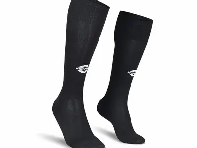 Nivia Plain Encounter Football Stockings for Men & Women, Knee Length, Football Socks, Sports Socks