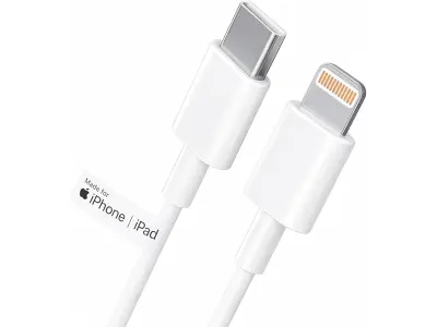 UNBREAKcable USB C to Lightning Cable (1M) | MFi Certified Fast Charging PD Cable Compatible fo