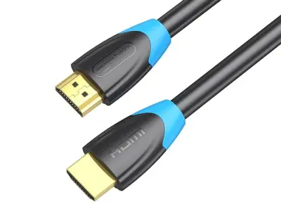 amazon basics HDMI Cable, High Speed, Supports 3D, 4K@60Hz, ARC and CEC Extension, Gold-Plated Connectors, Compatible with TV, Set-Top Box, Gaming Consoles, Blu-Ray (1 Metre)