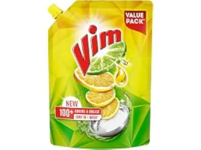 Vim Dishwash Liquid Gel Lemon 900 ml Refill Pouch