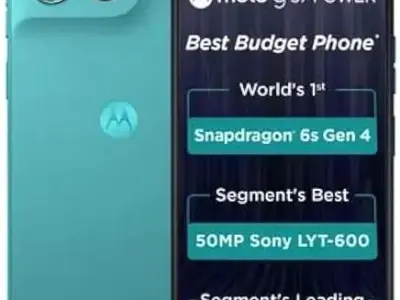 Motorola G57 Power 5G (Fluidity, 8GB RAM, 128GB Storage)| Snapdragon 6s Gen 4 Processor | 6.72" FHD+ Display | 50MP LYT-600 + 8MP Ultrawide | 8MP Selfie Camera | 7000mAh Battery, 3