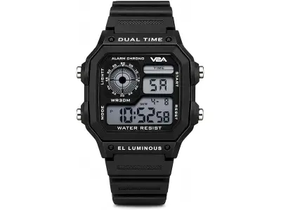 V2A Chronograph Ultra-Thin Unisex Multi Function Digital Sports Watch for Boy ANG Girls | Watch