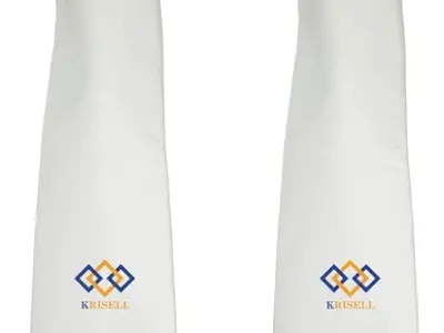 KRISELL Sediment Filter FB-20-5M, Filter Bag 5 Micron for Filtering Sand, Dirt, Rust from Water (20 inch, PP, White, Pack of 2)