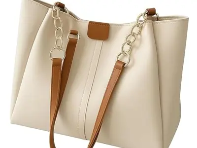 AESTHETIC Women’s Shoulder Handbag | Elegant PU Leather Tote with Chain Strap | Stylish Daily Use Purse for Office, College & Casual Outings-T-02