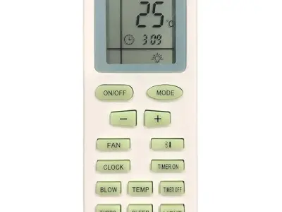 5 Year Warranty AC Remote Compatible for All Lloyd Voltas Onida Godrej Videocon Gree Electrolux Bluestar YB1FA Ac Remote 1.5 Ton, White (Your Old Remote Must be Same)
