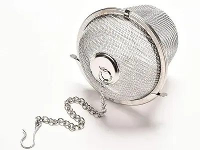Tea Strainer Infuser for Loose Tea - Stainless Steel Tea Diffuser for Tea, Coffee, Seasonings, Spices (Round)