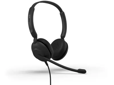 Jabra Evolve 10 Stereo USB-A Headset with Noise-Cancelling Microphone | Wired On-Ear Business Headphones for PC & Laptop | Plug & Play