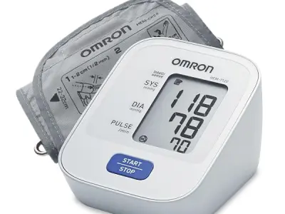Omron HEM 7120 Fully Automatic Digital Blood Pressure Monitor With Intellisense Technology For Most Accurate Measurement - Arm Circumference (22-32Cm)