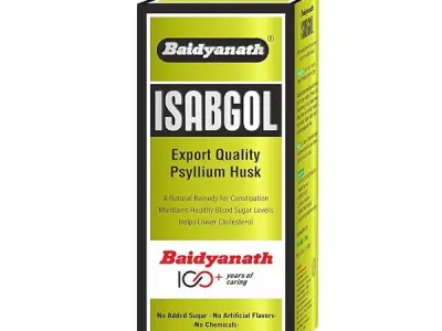 Baidyanath Asli Ayurved Isabgol - Psyllium Husk Powder - 200Grams | Effectively Relieves Constipation | Fibre Supplement For Digestion