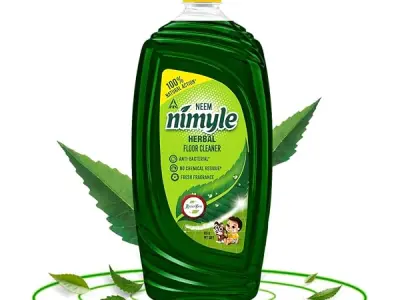 Nimyle Eco friendly floor cleaner with Power of Neem for 99.9% anti bacterial protection - Herbal 1.8 L