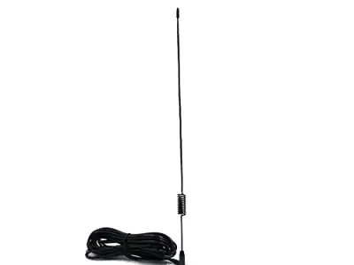 3AN Telecom GSM GPRS Small Suction Cup Antenna 433Mhz 3dbi Magnetic Base 3 m RG174 Cable SMA Male Plug Magnet Seat 5 cm