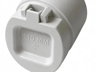 PROLYX 4 inch (110 mm) PVC Drain Backflow Valve Heavy-Duty Non-Return Water Valve with Strainer Cap | Premium Anti-Rat, Anti-Cockroach & Anti-Snake Stopper | Ideal for Bathroom