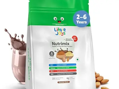 Little Joys Nutrimix Nutrition Powder Refill Pouch 350g | 2-6 Years | Chocolate Flavour