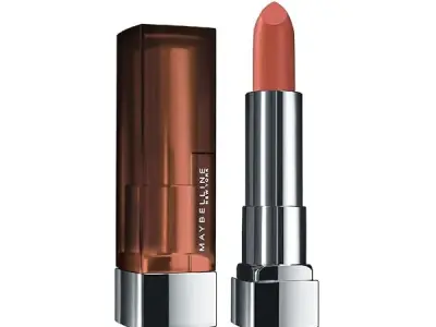 Maybelline New York Color Sensational Creamy Matte Lipstick | Rich Creamy Lipstick with Shea Butter | Lasts up to 12 Hours | Cushiony Comfort