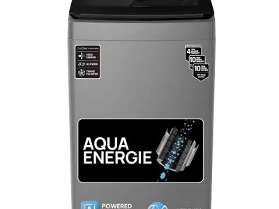 IFB 8 Kg 5 Star with Deep Clean® Technology, AI Powered, Fully Automatic Top Load Washing Machine (TL801MG1, ActivMix, Aqua Energie, Med Grey)