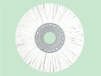 Scotch-Brite Twin Bucket Spin Mop head Microfiber Refill - can be adjusted to other brands mop heads