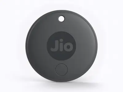 JioTag (2nd Generation) (Grey) - Android or iOS Compatible IP64 Rated Worldwide Item Finde