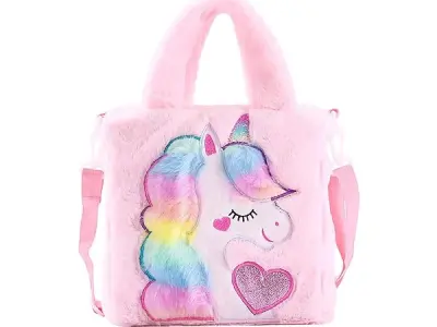 ADISA Unicorn Toddler Bag Princess Cute Crossbody Handbags Gift for Girls