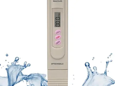 Aptechdeals Digital Tds Meter with Temperature And Water Quality Measurement For Ro Purifier (TDS)