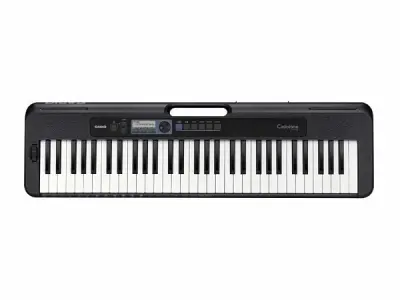 Casio CT-S300 Casiotone 61-Key Touch Sensitive Portable Keyboard (Black)