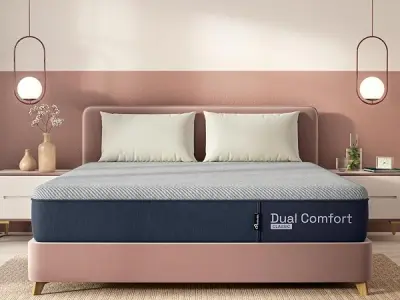 Wakefit Dual Comfort with Hard & Soft Foam Mattress | 7 Years Warranty | Mattress King Bed, Foam Mattress, 6-Inch Bed Mattress, King Size (78x72x6 Inches_7 Pressure Zone Foam)