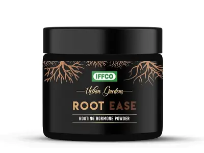 IFFCO Urban Gardens - Root Ease 50gm - Rooting Hormone Powder - Promote Fast Root Growth from Plant Cuttings & Grafting - All Purpose Plant Growth Nutrition