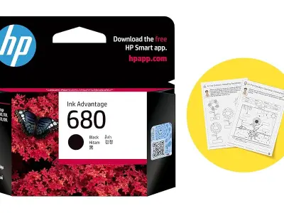 HP 680 Original Ink Advantage Cartridge, Black | 3000+ Learning Worksheets Worth Rs 599 Free