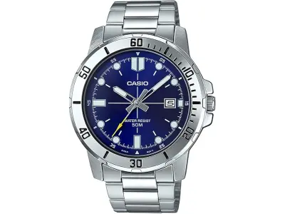Casio Analog Blue Dial Men's Watch-MTP-VD01D-2EVUDF (A1364)