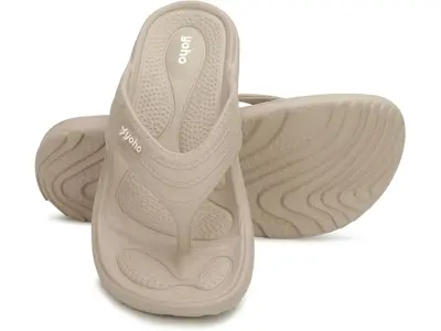 YOHO Drizzle Soft Slippers for Women, Mild Acupressure, Lightweight, Anti Skid & Slip, Diabetic
