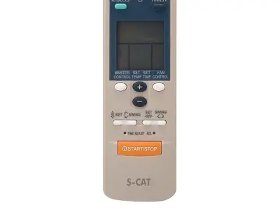 S-CAT Compatible with O General AC Remote Control Model Original AR-JW1 AR-JW2 (No Backlight) 47 Suitable for 1/1.5/2 Ton Split/Window AC (Match Old Remote Exactly, for Any Issues