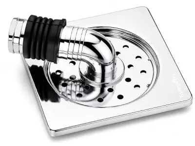 Lifelong 5 Inch Outlet Pipe Connector for Washing Machine | Bathroom Floor Drain Cover | Sink Strainer & Drain Filter | Anti-Overflow & Backflow Preventer | Sink Drainer & Drainage
