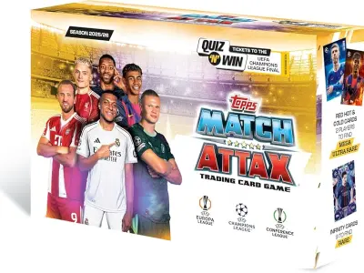 Topps UEFA Champions League Match Attax 2025-26 Trading and Collectible Card Game (Flow Pack of