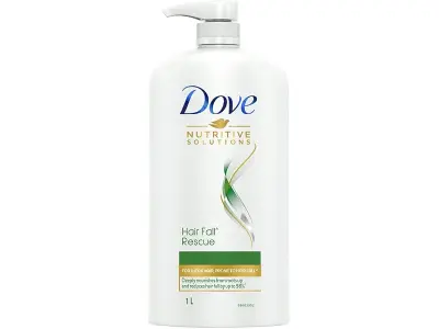 Dove Hair Fall Rescue Shampoo 1 L|| For Damaged Hair|| Hair Fall Control for Thicker Hair - Mil