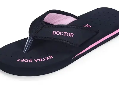 DOCTOR EXTRA SOFT Doctor Slippers for Women Orthopedic Diabetic Pregnancy Non Slip Lightweight